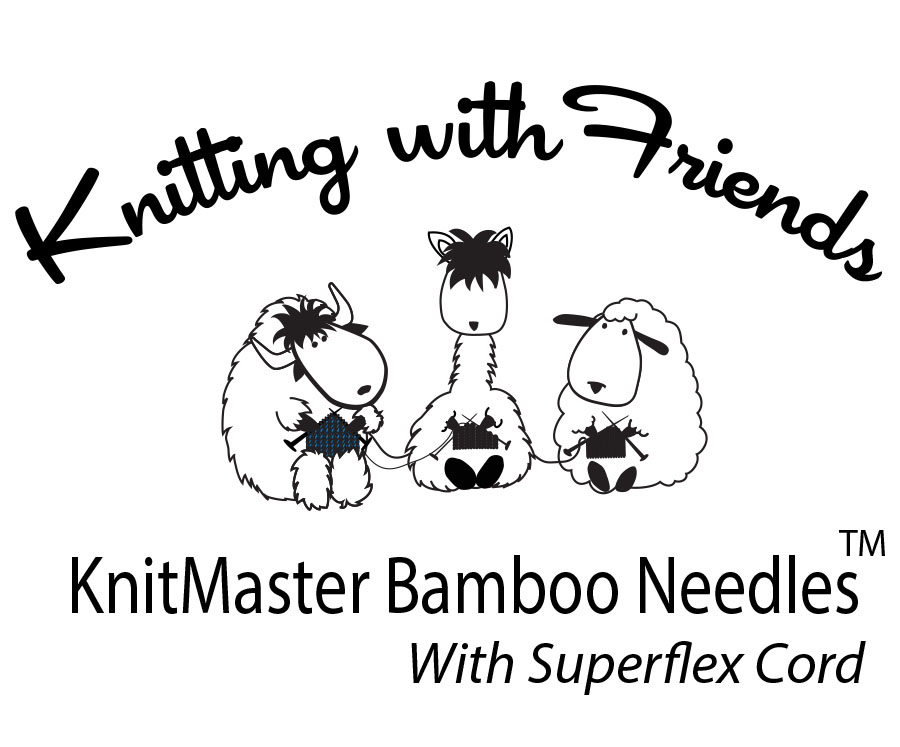 Knitting with Friends Knitmaster Bamboo Circular Needles with Superflex Cord